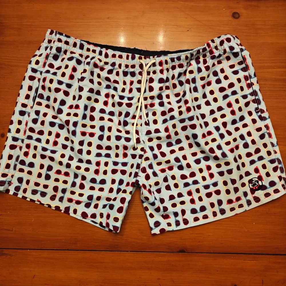 Southern Proper Sunglasses‎ Swim Shorts Men's XXL Resort Beach Summer Casual EUC